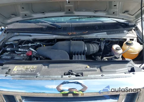 2013 Ford E-150 Commercial z USA, uszkodzony, nr VIN 1FTNE1EL3DDA50261